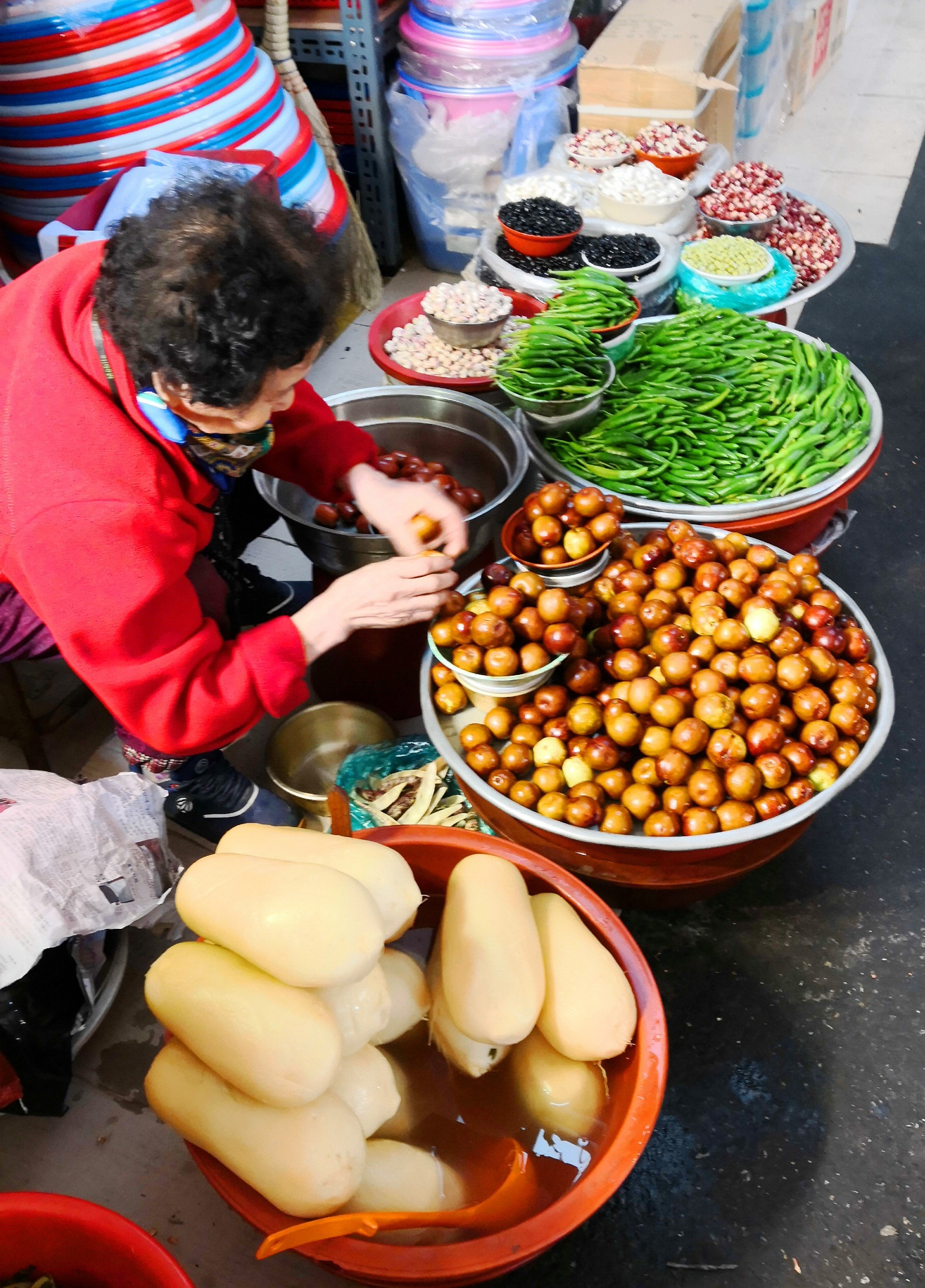 Little lady at Gwangjang