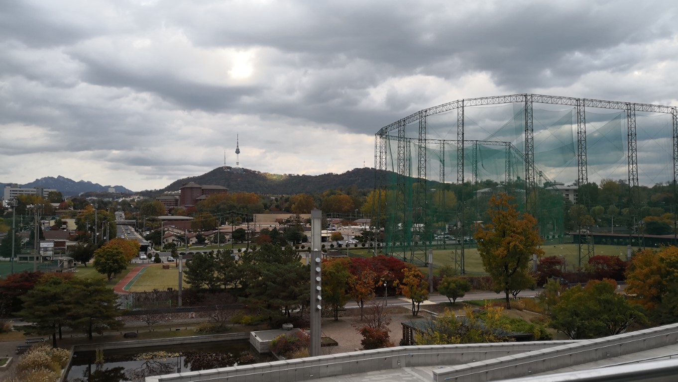 Namsan from the National Museum